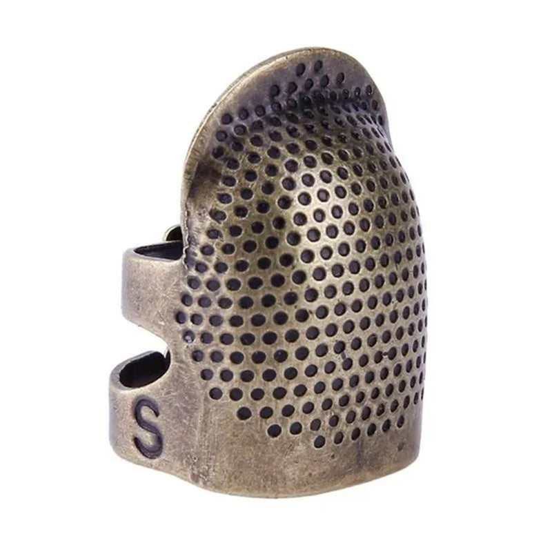 Vintage Metalni prstić za šivanje – Čvrsta zaštita pri šivanju