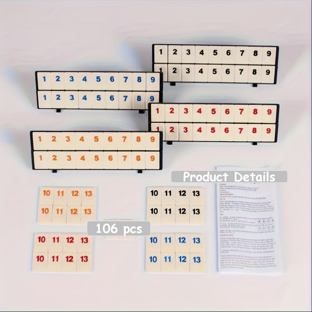 Versión de viaje de Rummikub: diversión para toda la familia