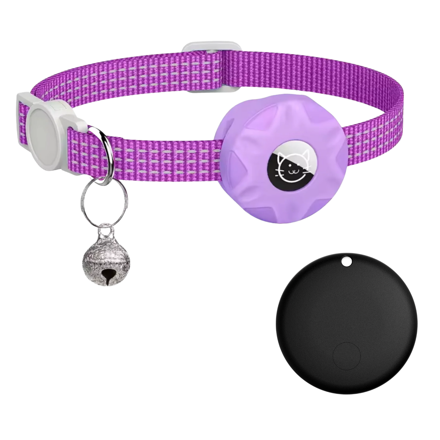 Rastreador inteligente PawFind: collar Android para perros y gatos