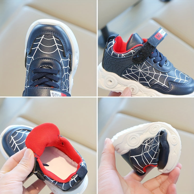 Zapatillas LED Spider-Net: para niños aventureros