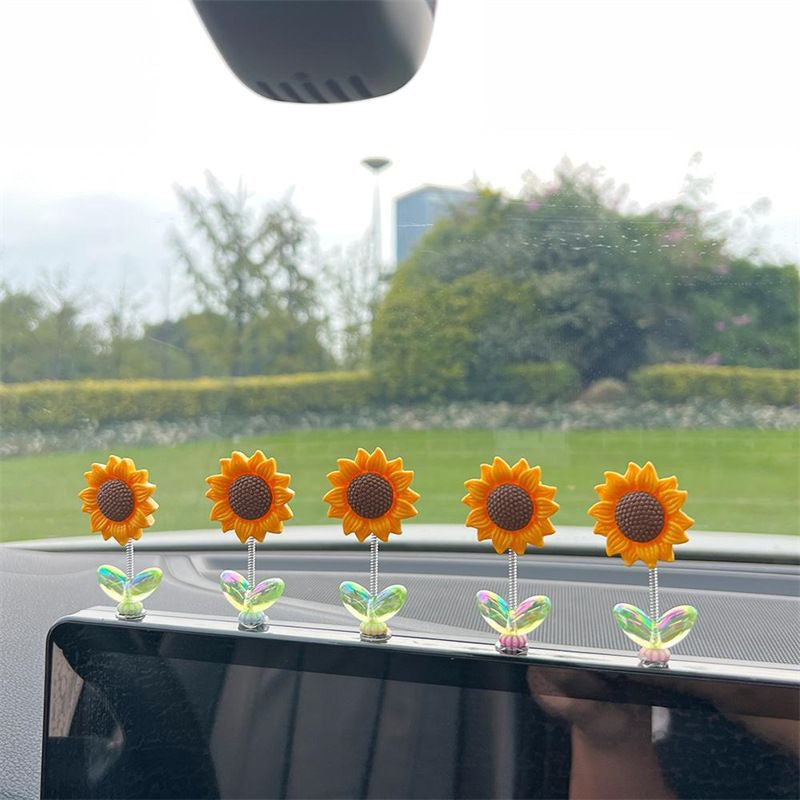 SunnyRide - Sjenoviti prikolica za auto sa suncokretima