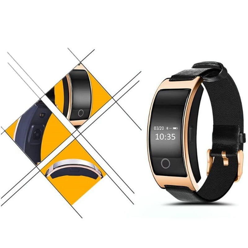Smartes Fitnessarmband mit OLED-Display