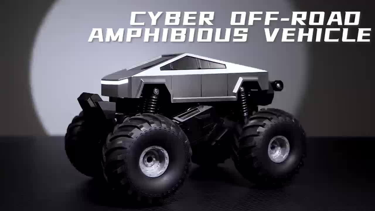 Amfibijski vodootporni RC auto – brza igračka za offroad avanture