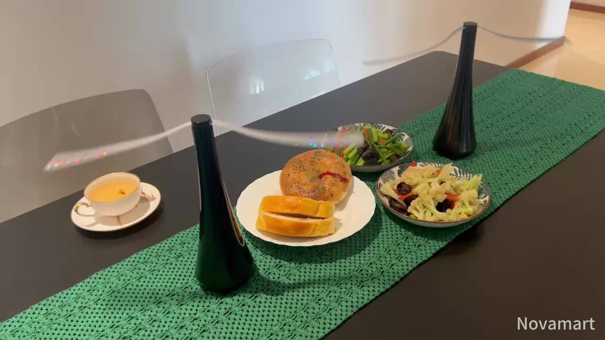 Ventoinha de mesa elétrica a pilhas para afastar moscas