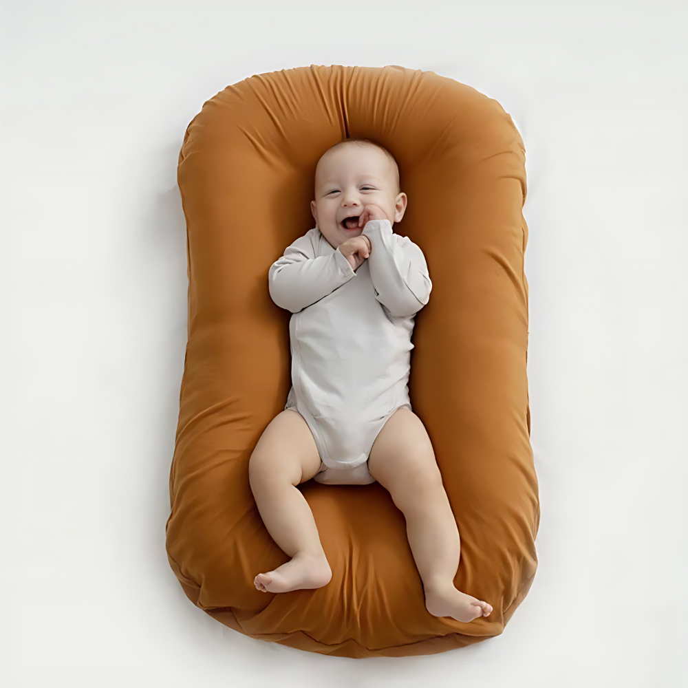 Almohada ortopédica versátil para bebé: soporte suave y transpirable