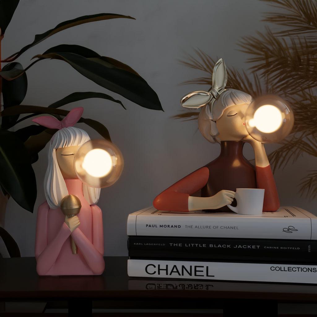 Lumière lampa - Razigrana djevojačka lampa za kreativne interijere