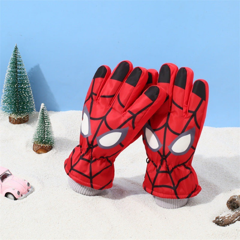 Guantes de invierno de Spidey: cálidos, resistentes al viento y aventureros
