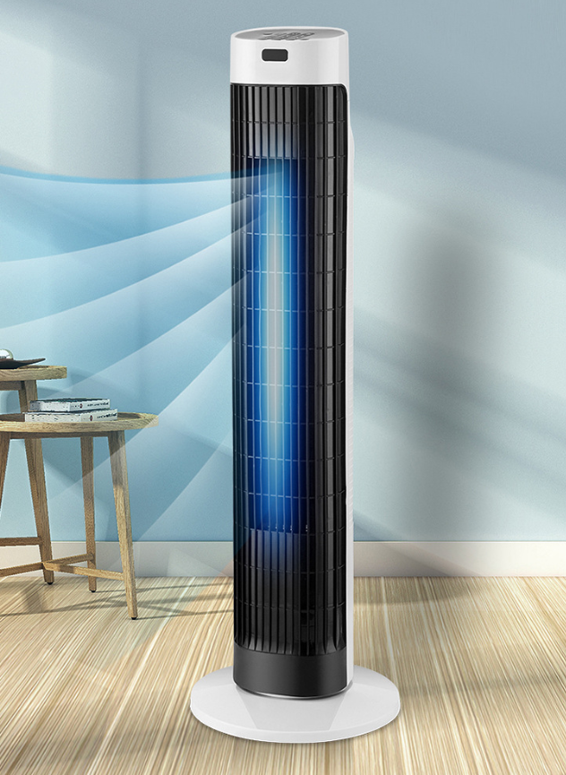 Bladloser Turmventilator – Stilvoll und Einstellbar