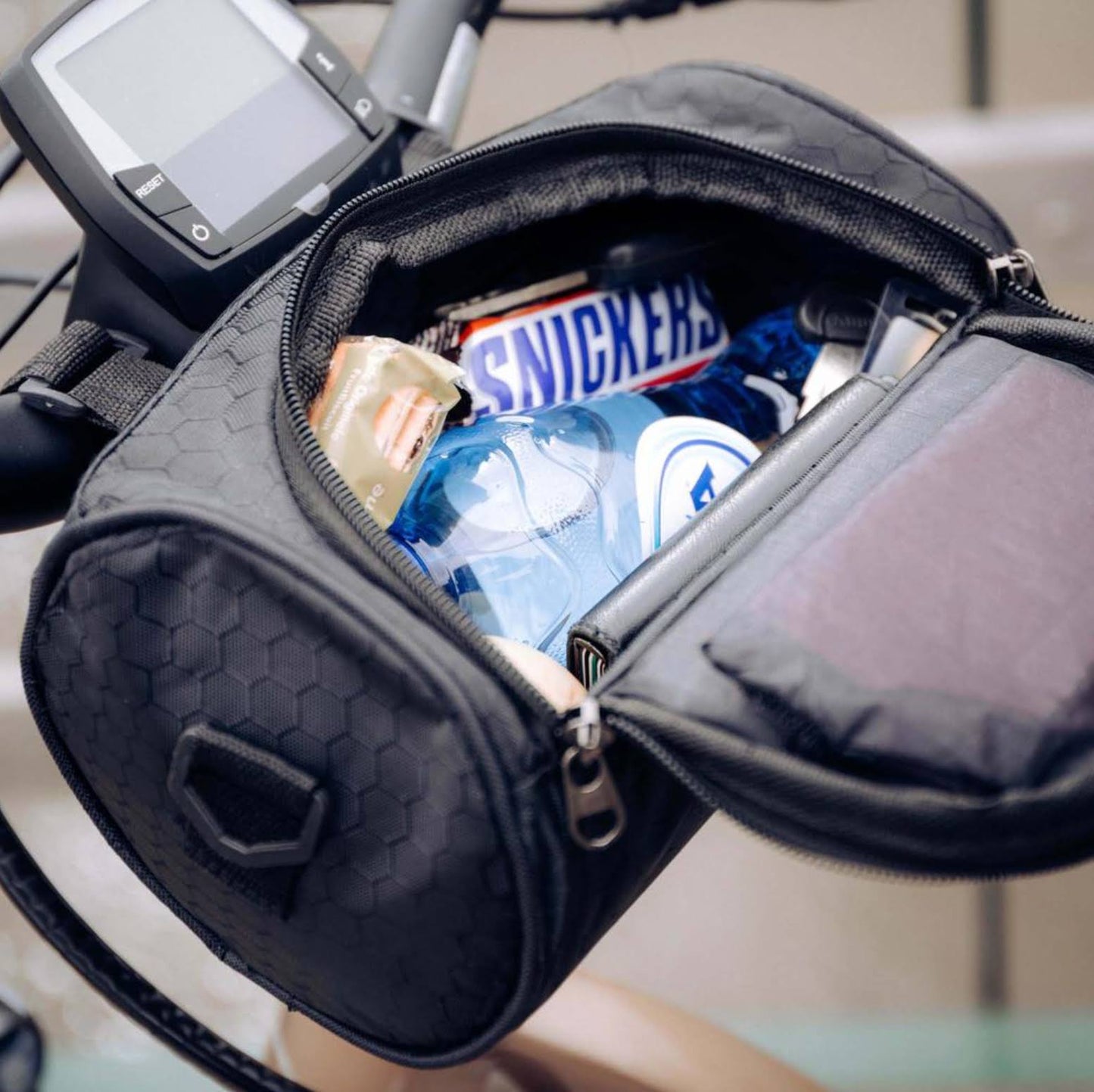 SpeedyBike torba – Vodootporna biciklistička torba s prozorom za mobitel