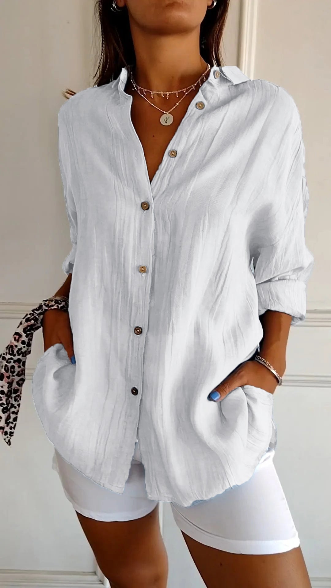 Blusa de linho de verão – conforto e elegância combinados