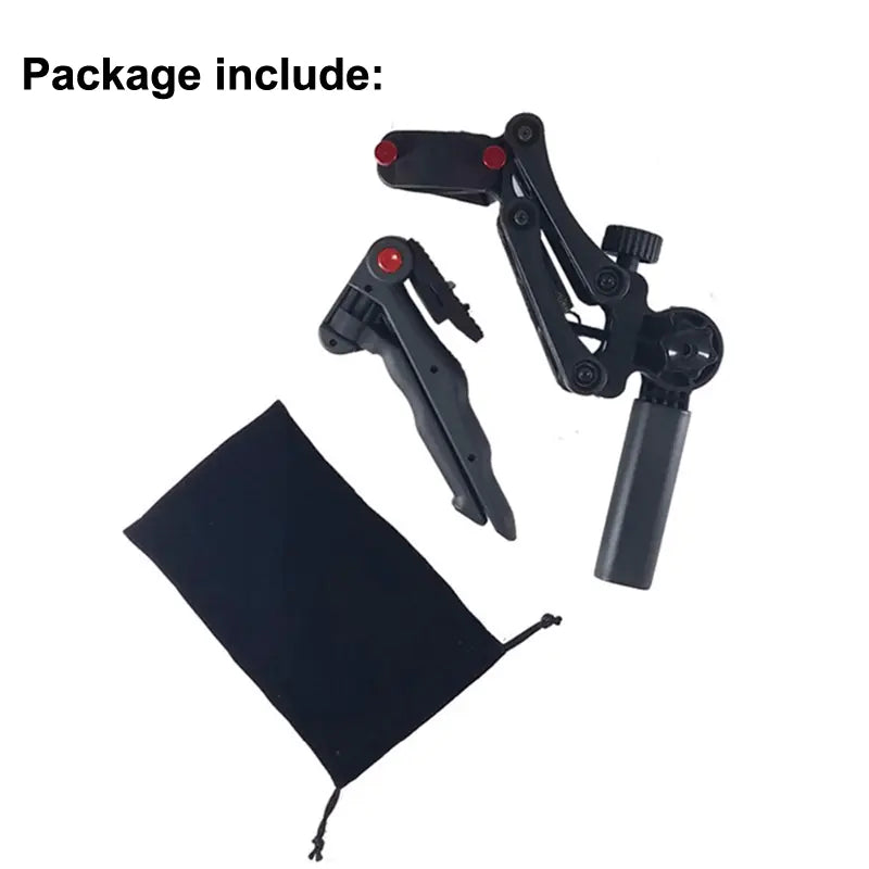 Estabilizador gimbal de 4 eixos para smartphones – Filmagem suave e precisa