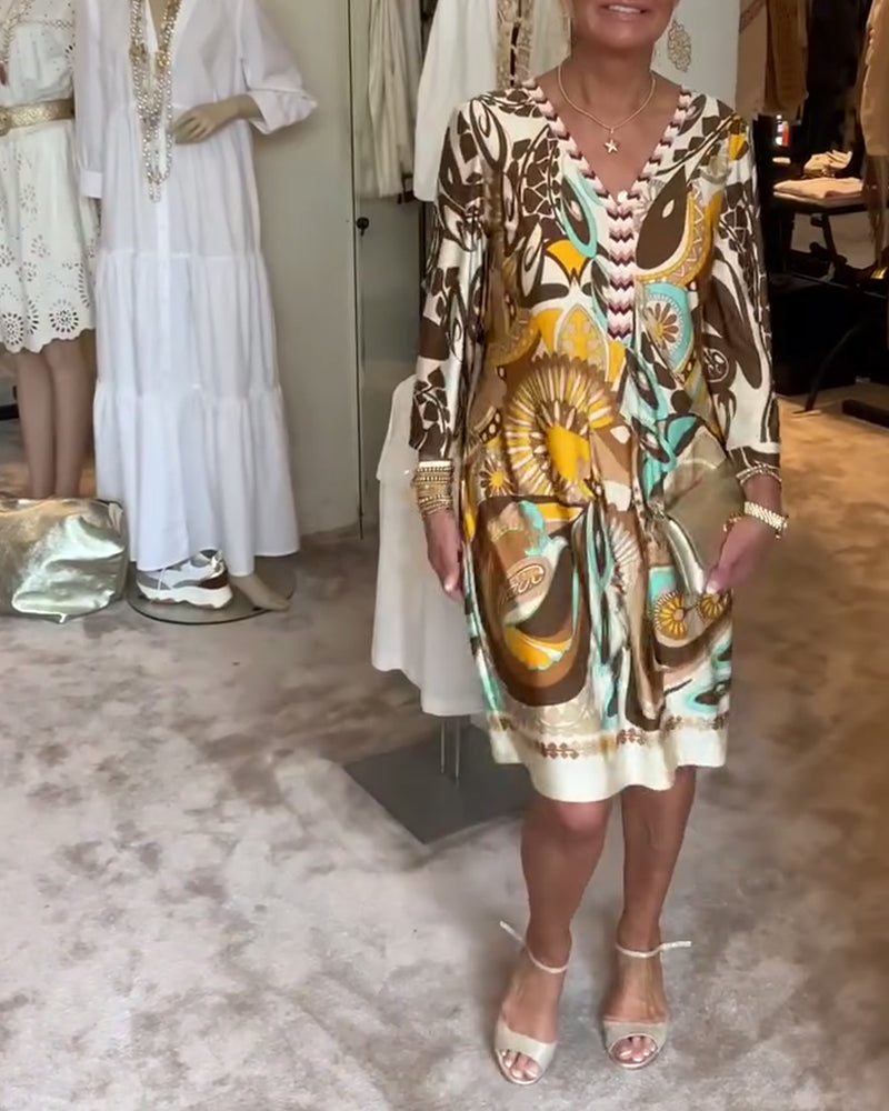 Vintage Vibe haljina – Elegantna i udobna za svaku priliku