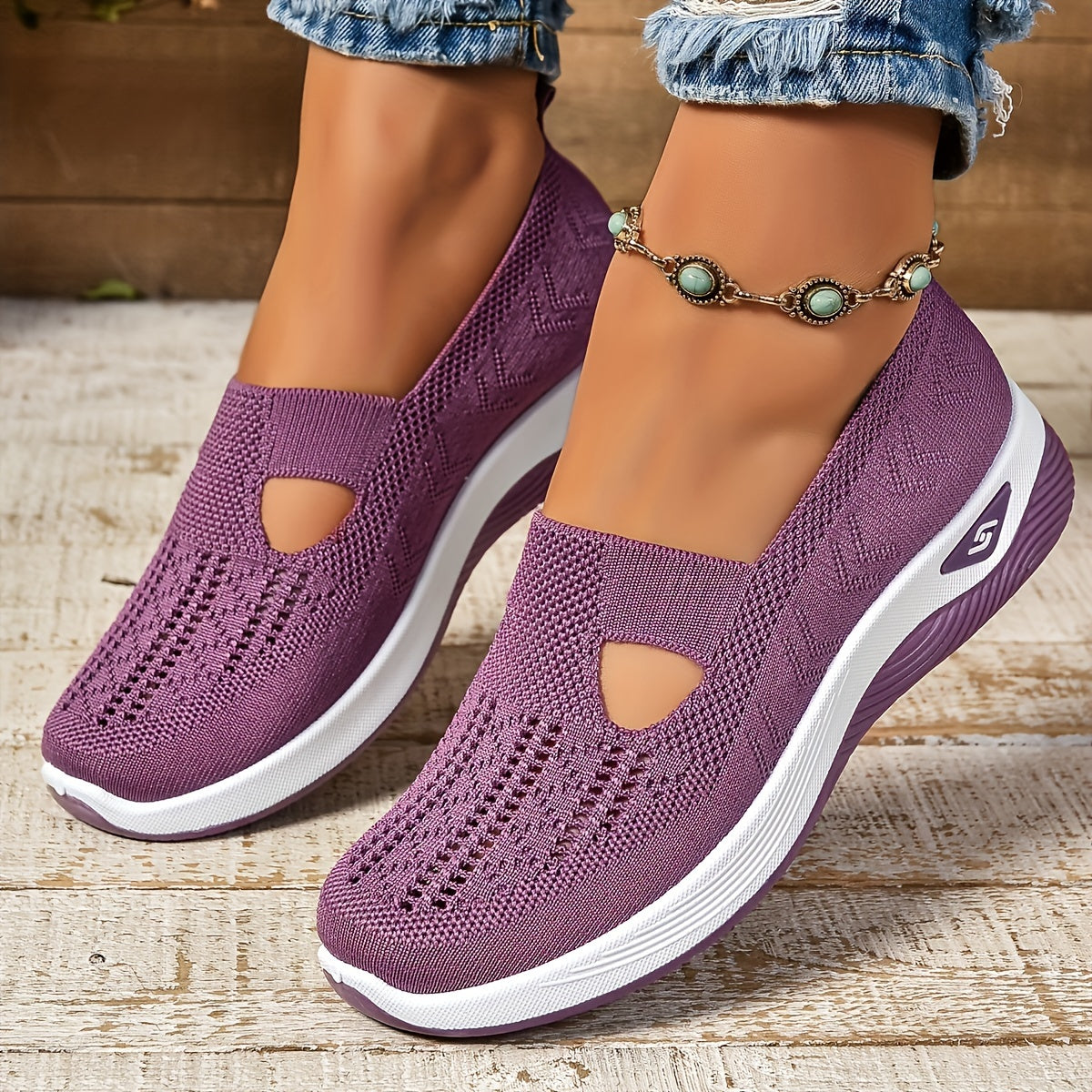 Sense – Ležerne prozračne slip-on tenisice
