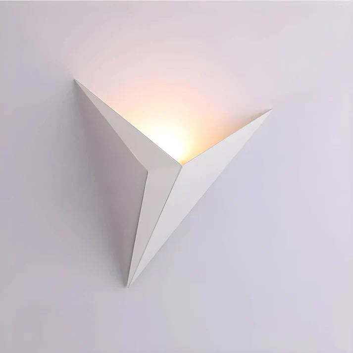 Lámpara de pared LED geométrica con forma de pájaro
