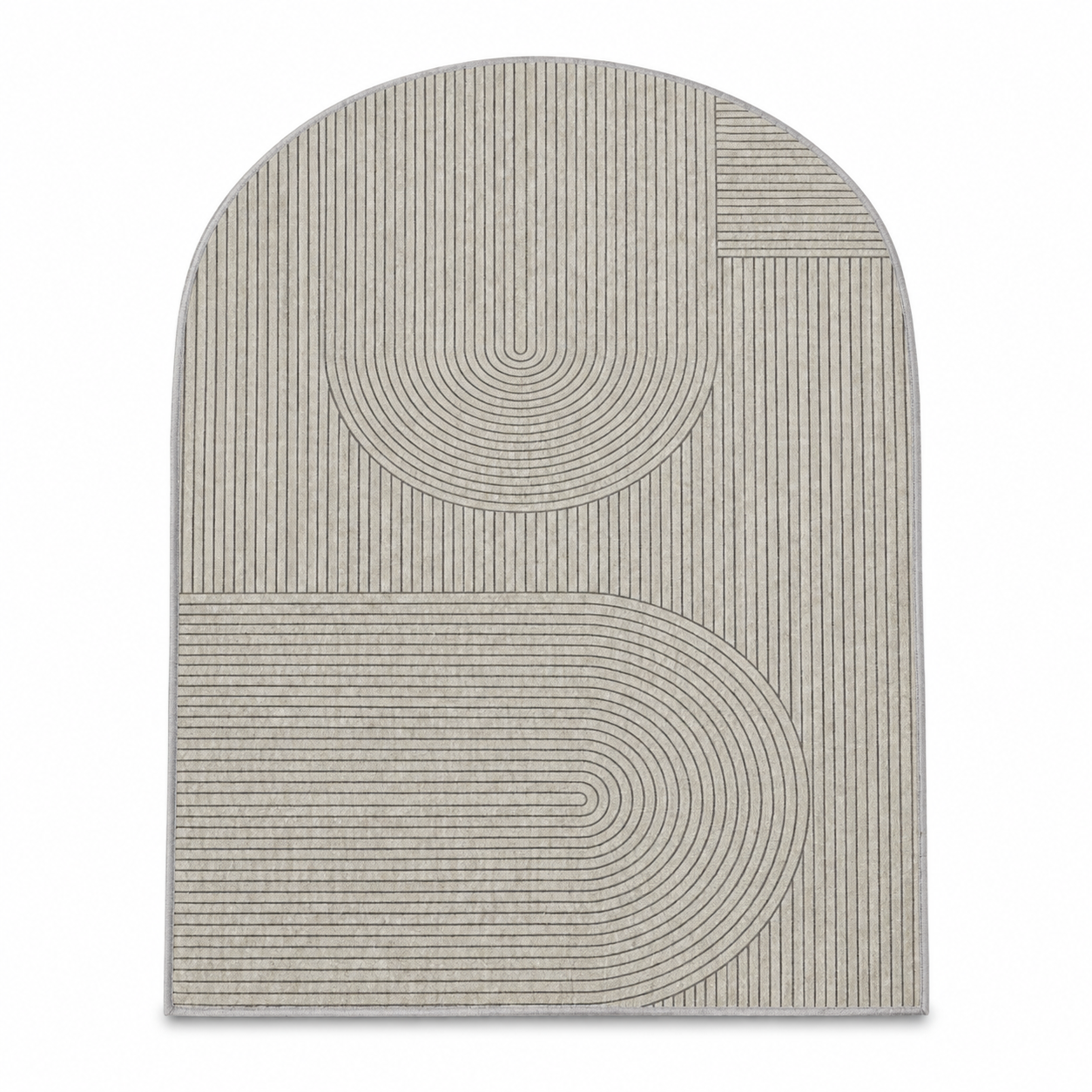 Alfombrilla protectora para silla de oficina con base antideslizante