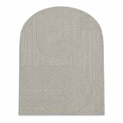 Alfombrilla protectora para silla de oficina con base antideslizante
