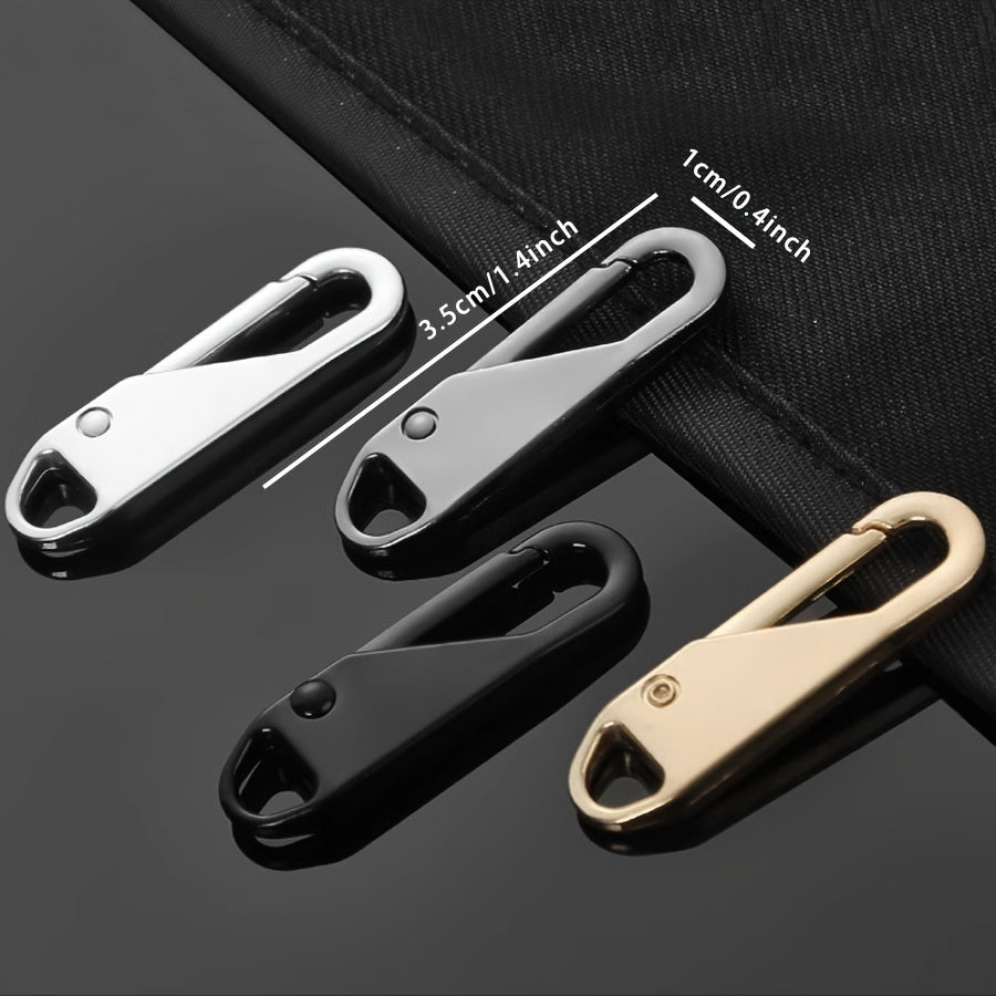 Cabezales de cremallera universales MultiFit: práctico juego de 4 piezas de repuesto
