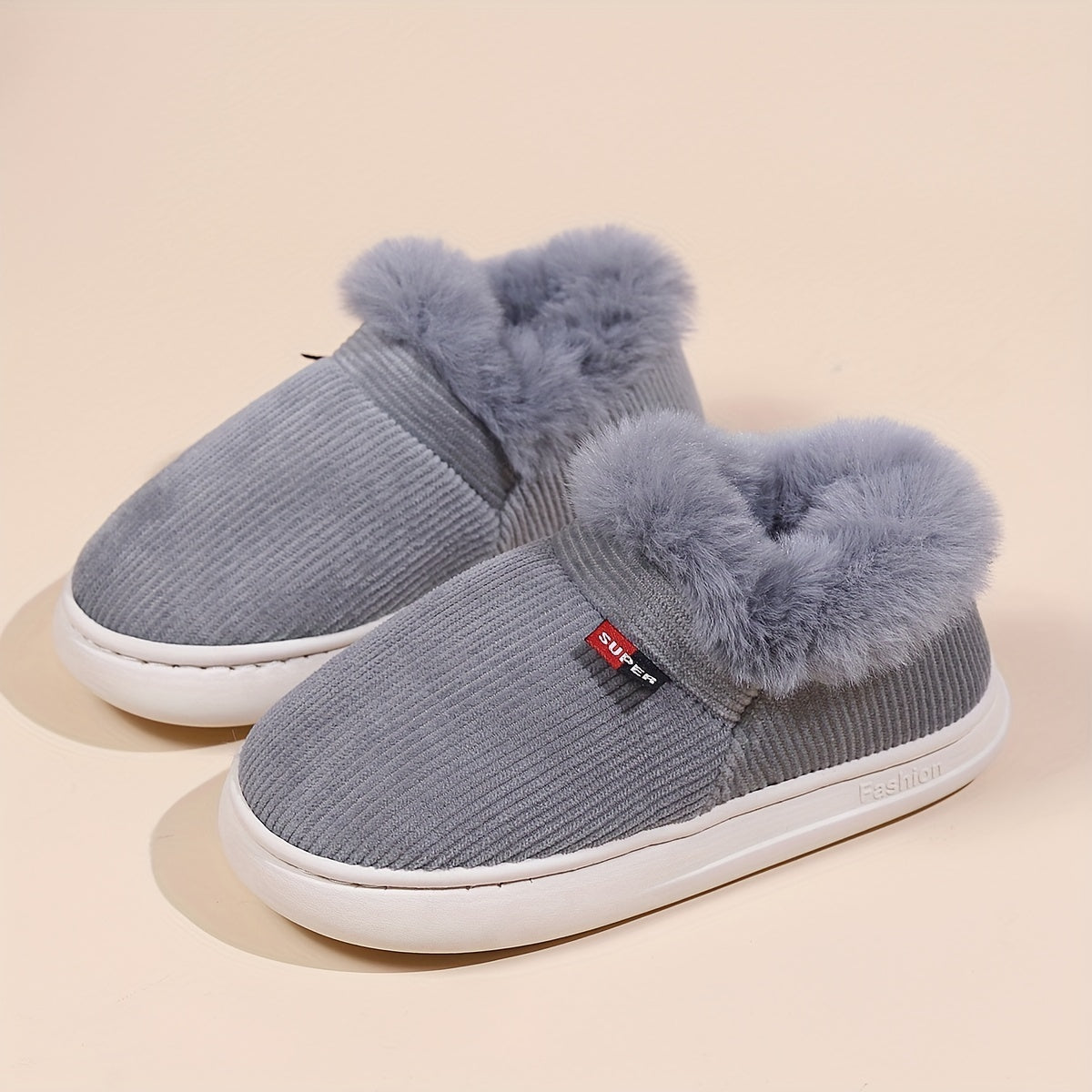Pantuflas Liza Fluffy: calidez y comodidad para mujer