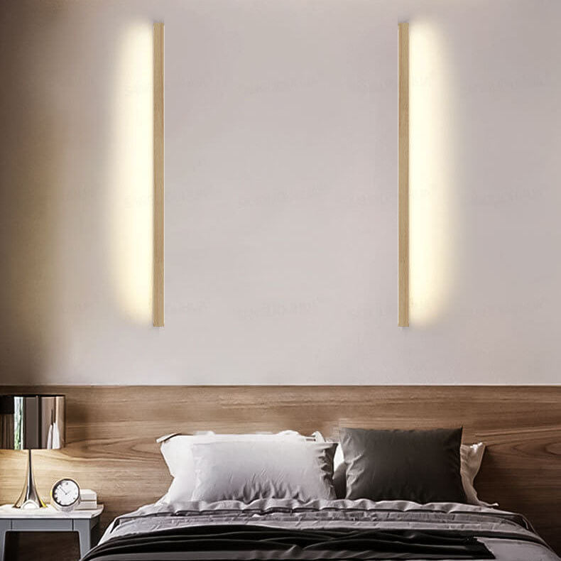 Minimalistička drvena zidna lampa – Atmosfersko osvjetljenje za svaki prostor