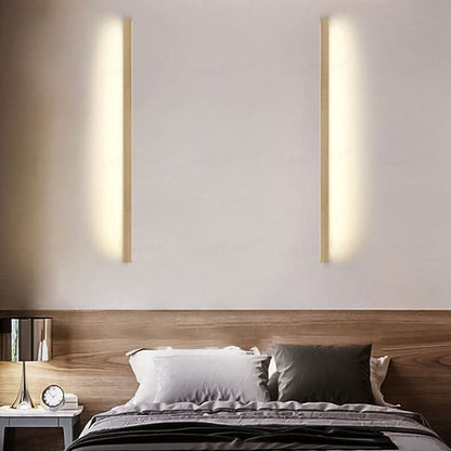 Minimalistička drvena zidna lampa – Atmosfersko osvjetljenje za svaki prostor