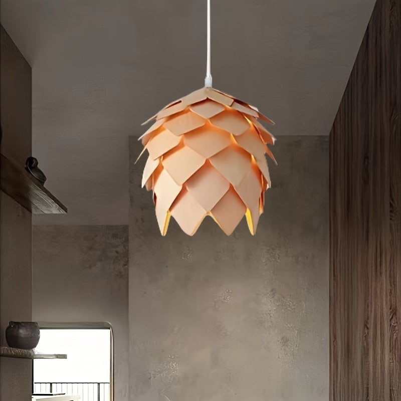 Bajkovita lampa u obliku češera – Prirodna atmosfera u domu