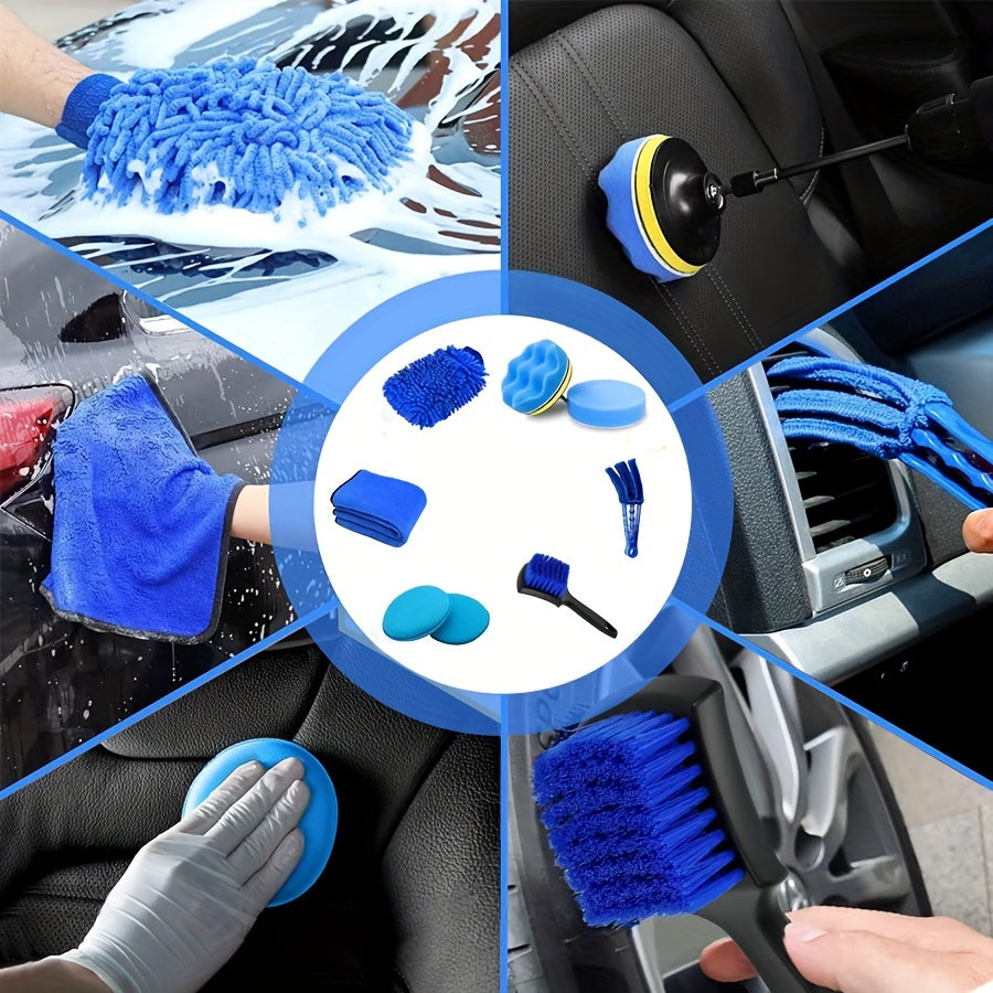 Višenamjenski set četki za pranje automobila – kompletan i praktičan