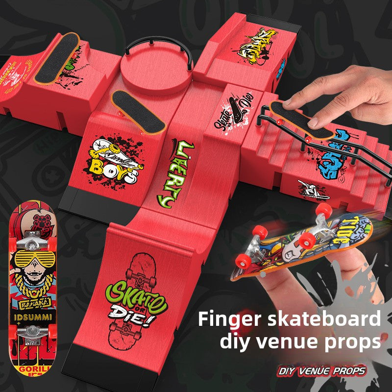 MiniRamp finger skatepark – kreativna zabava i trening vještina