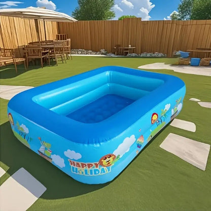 Okeanski splash napuhavajući dječji bazen – debeli PVC za zabavu u vrtu