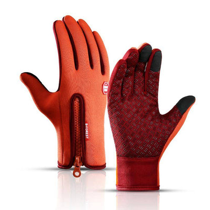 Beheizbare Touchscreen-Handschuhe mit USB-Anschluss für Winteraktivitäten