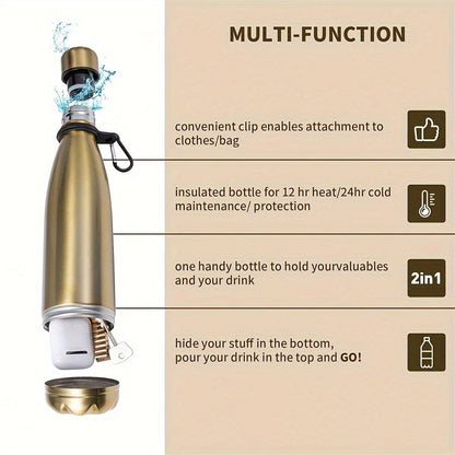 SafeHydrate boca za vodu – inovativna s tajnim pretincem za vrijedne stvari