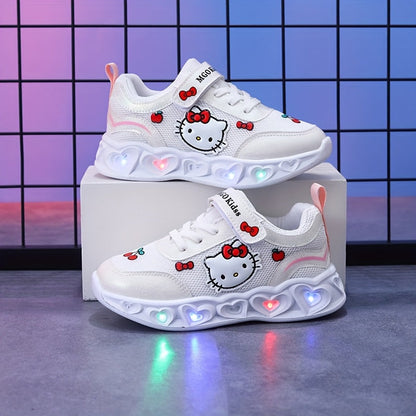 Svjetleće Hello Kitty tenisice – Prozračne i podstavljene cipele za zabavu