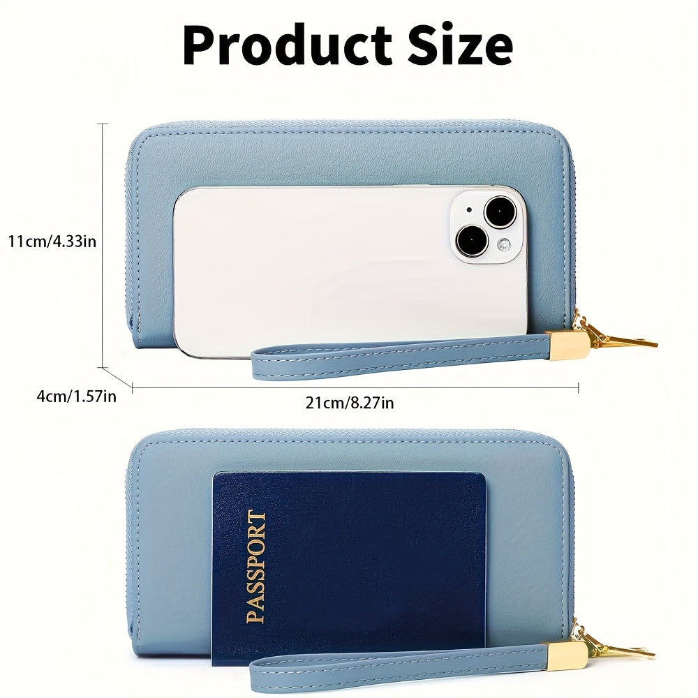 Cartera larga SecureHold: funcional y segura contra RFID
