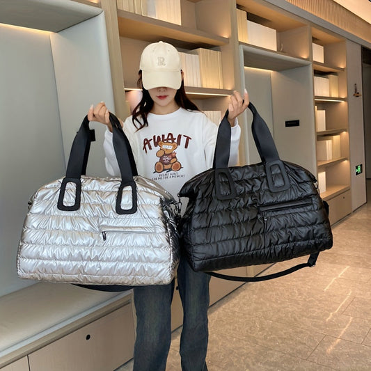 Bolso de hombro informal ShineLite: funcional y moderno