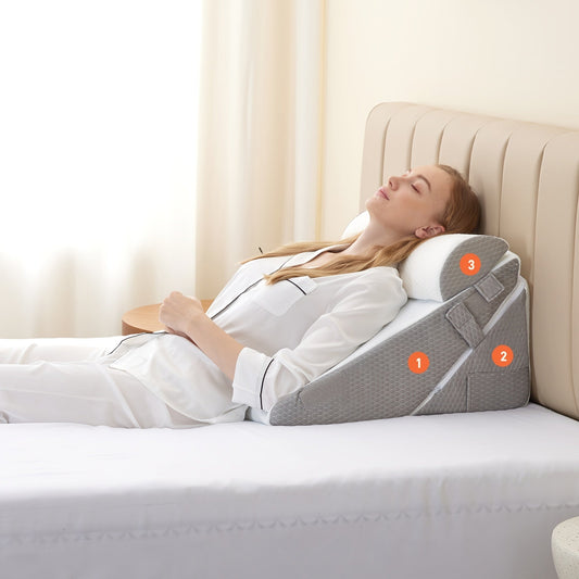 Almohada de ángulo ajustable RelaxPlus: comodidad y soporte durante la recuperación
