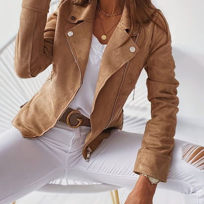 Chaqueta elegante de corte entallado: elegante y cómoda.