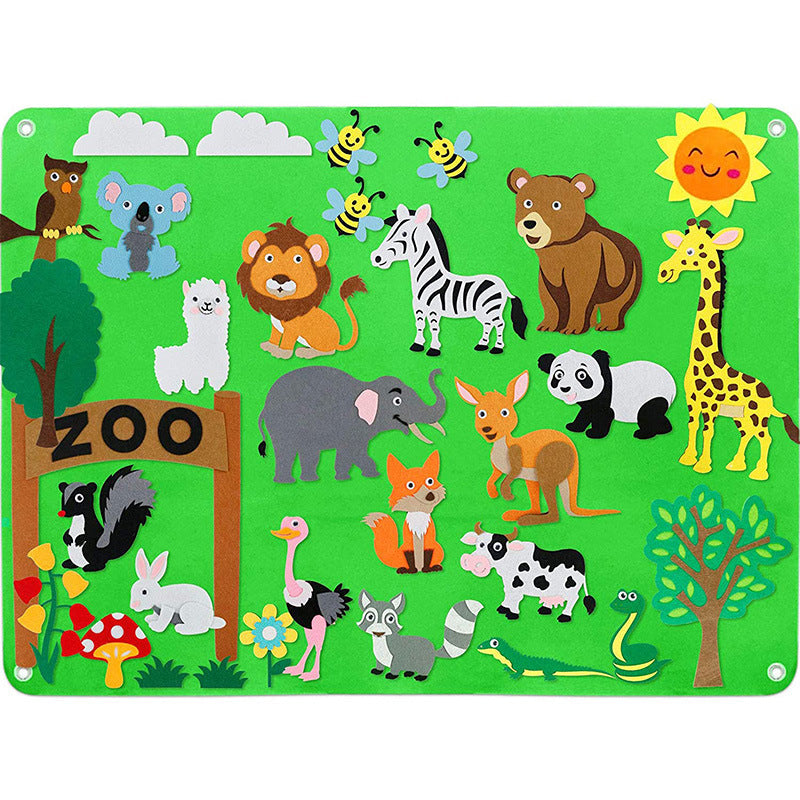 Muro de juegos educativos del Reino Animal - Creativo y educativo