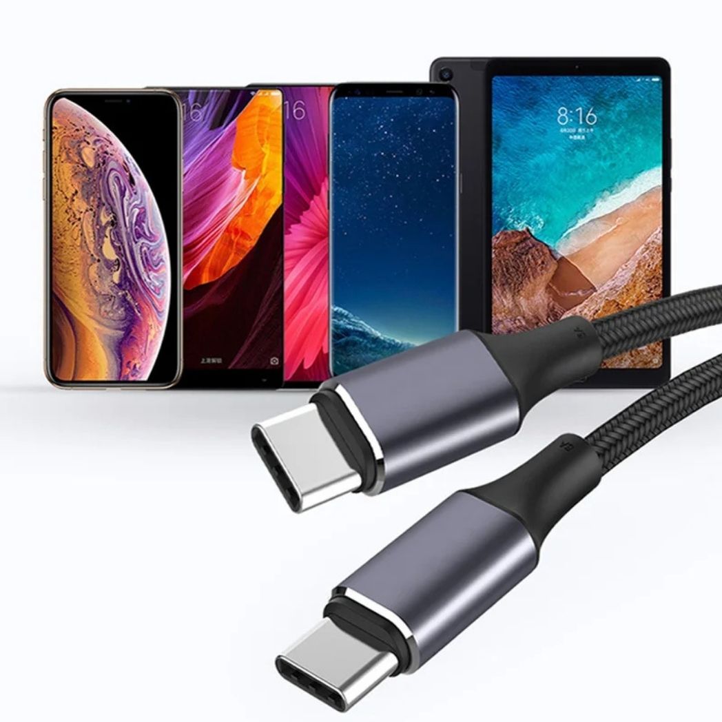 USB-C na USB-C kabel za brzo punjenje – 100W snažan i izdržljiv