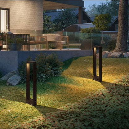 Moderna vanjska lampa – Stilska LED podna rasvjeta za vrt i stazu