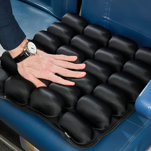 Cojín de asiento inflable para viajes