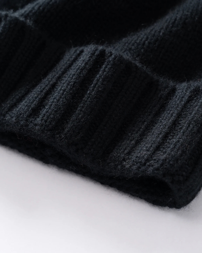 Gorro clásico de punto de cachemira