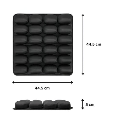 Cojín de asiento inflable para viajes