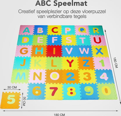 KidPuzzle - XL podloga za slaganje brojeva i abecede