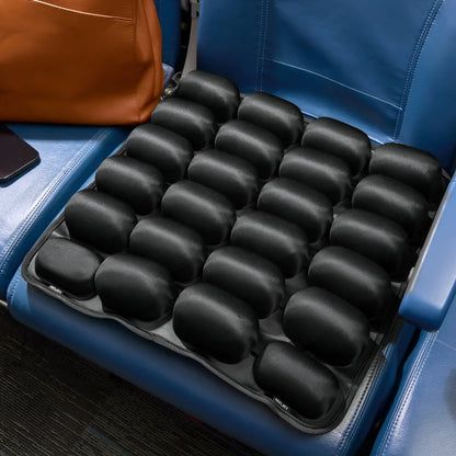 Cojín de asiento inflable para viajes