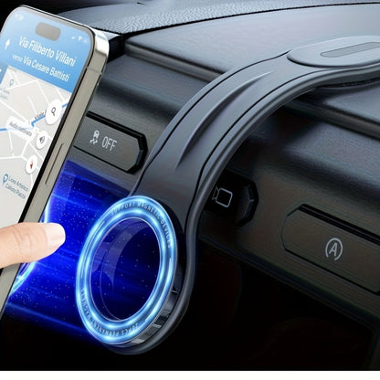 Suporte magnético flexível para telemóvel no automóvel