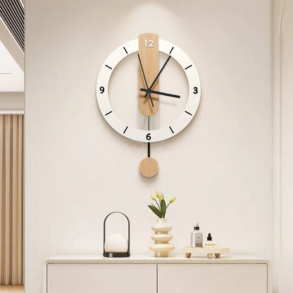 Skandinavische Pendel-Wanduhr