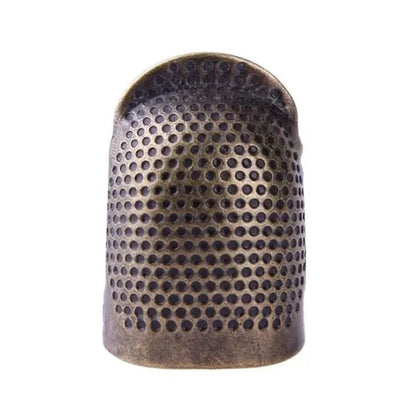Vintage Metalni prstić za šivanje – Čvrsta zaštita pri šivanju