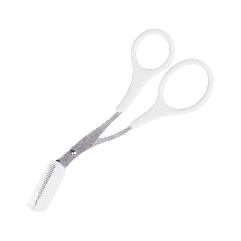 Tijeras profesionales para cejas: precisas y duraderas.