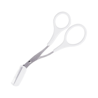 Tijeras profesionales para cejas: precisas y duraderas.