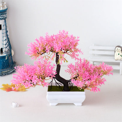 BlossomBonsai umjetno stablo – Realistični mini bonsai s ružičastim cvjetovima