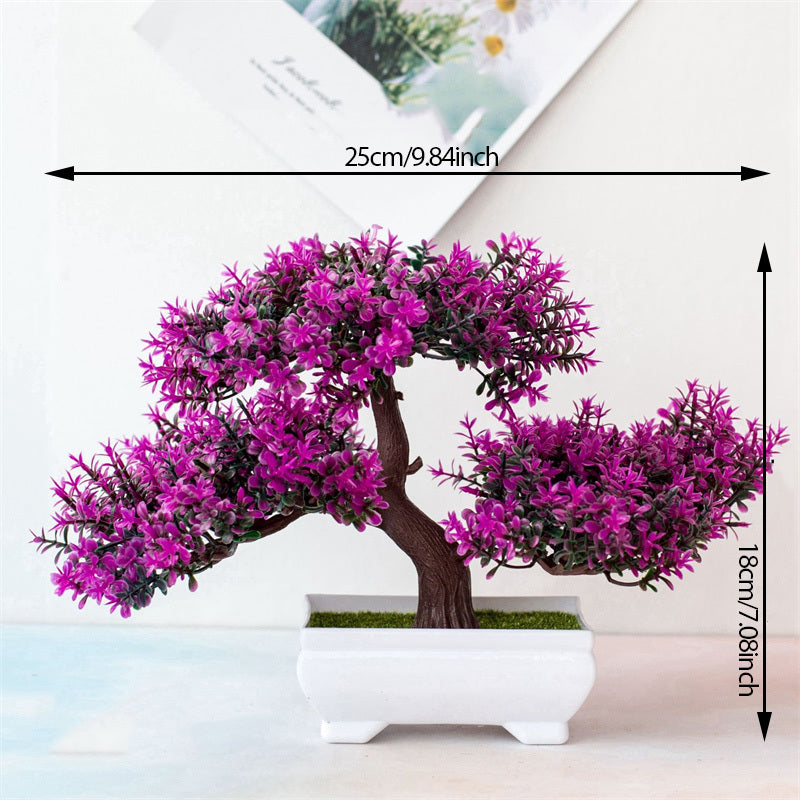 BlossomBonsai umjetno stablo – Realistični mini bonsai s ružičastim cvjetovima